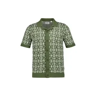 Ben Sherman Herren Hemden grün gemustert, grün, Frühjahr/Sommer 2026