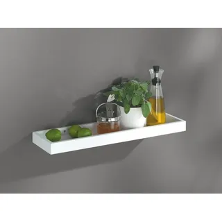 DOLLE Wandregal Loggia 60 x 15 x 4 cm Weiß
