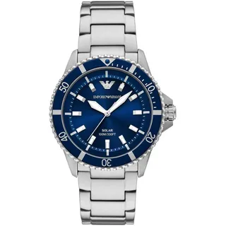 Emporio Armani Solaruhr AR11697 Edelstahl 44 mm AR11697