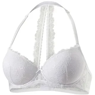LASCANA Neckholder-BH Damen weiß Gr.80D