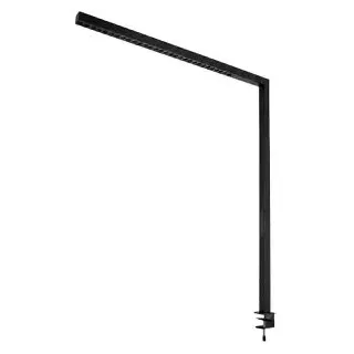 Luxula Schreibtischlampe LX700145, schwarz, LED, dimmbar, mit Tischklemme, 3500 Lumen, neutralweiß