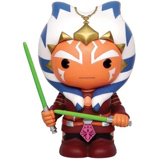 MONOGRAM Sparschwein Ahsoka Mit Säbeln 20 cm Sparschwein Spider-Man Miles Morales 20 cm
