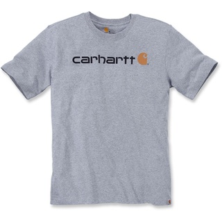 Carhartt EMEA Core Logo Workwear Short Sleeve T-Shirt, grau, Größe XS
