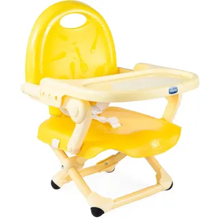 Chicco Pocket Snack Kindersitzerhöhung Esszimmerstuhl für Kinder von 6 Monaten bis 3 Jahren 15kg,tragbarer und verstellbarer Babyhochstuhl mit kompaktem Verschluss und abnehmbarem Tablett