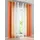 Gardine Ösen 140 x 175 Orange/Transparent 2 St
