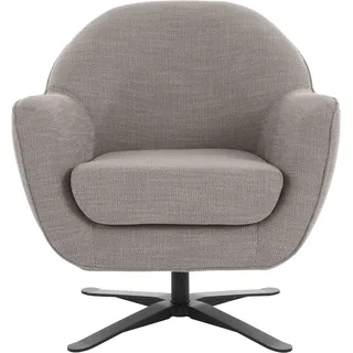 Home Affaire Drehsessel Stavre Polyester 83 x 85 x 80 cm Grau