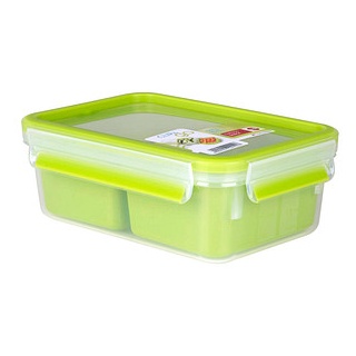 emsa Lunchbox CLIP & GO 5,8 cm hoch transparent 0,55 l