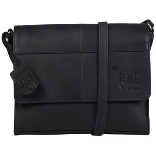 Burkely Umhängetasche Leder Black