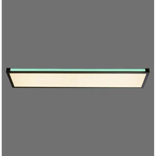 just light. MARIO 2 LED-Deckenleuchte 100 x 25 cm schwarz