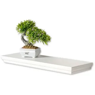 Hti-Living Wandregal 60 cm Landhaus 60 x 0 x 0 cm Weiß