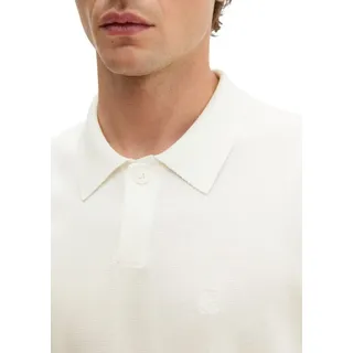 Marc O'Polo Poloshirt aus reiner Bio-Baumwolle weiß L (50)