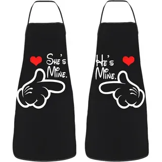 2-teiliges Küchenschürzen-set, Witzige Und Sexy Küchenschürze, Verstellbare Schürze Mit Humorvollem Design, Lustige Grillschürze, Witziges Geschenk Für Männer Und Frauen