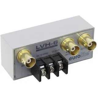 Eurolite LVH-6 BNC-Umschalter Metallgehäuse