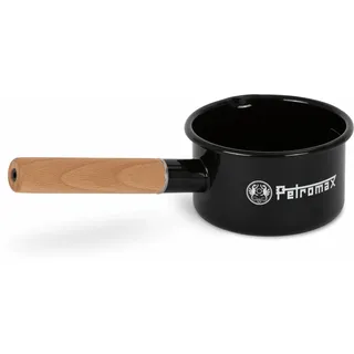 Petromax Emaille Stieltopf 0,5 l schwarz