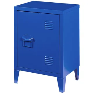 [en.casa] Nachtschrank Inari 57 x 40 x 30 cm Blau