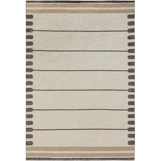 benuta Nest Flachgewebeteppich, Beige, Textil, Rechteckig, 120x170 cm, Oeko-Tex® Standard 100, wasserabweisend, Teppiche & Böden, Teppiche, Flachgewebe-Teppiche