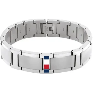 Tommy Hilfiger JAMESON Edelstahlfarben blau, rot, weiß 2790657 Größe 19 cm