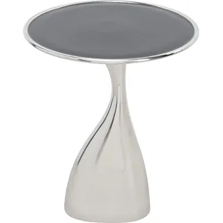 Kare DESIGN Beistelltisch Spacey 86393 Alu, Eisen, Stahl & Metall Silber
