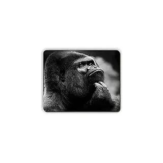 YENDOSTEEN Hohe Qualität, präzision, Gemeinsame affen Mousepad, schimpansen Gesicht Dunkel, Spiel - Büro - Mousepad