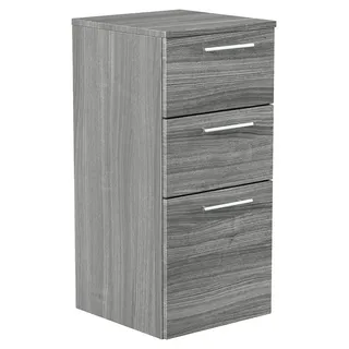 Magnolia Home Hängeschrank Midischrank 75cm Silbereiche
