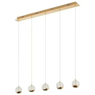 Lucande Hängeleuchte Hayley, 5 x 5 W LED, warmweiß weiß