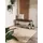 Nest Creme/Beige 120x170 cm Outdoor geeignet Rechteckig im Style Zickzack Boho-Style Pflegeleicht für