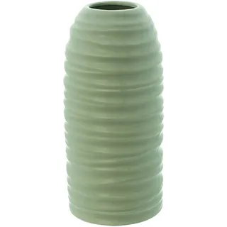 Dekovase Salbeigrün, Porzellan Maße: Ø 10 x 21 cm
