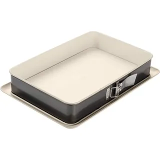 Dr. Oetker Back-Trend Rechteck-Springform mit Auslaufschutzboden 38 x 25 cm