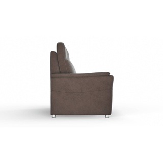 CASEDO Sofa Telde Stoff Grau Schlamm 2,5-Sitzer