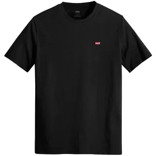 Levi's Original Tee Schwarzes T Shirt aus Baumwolljersey l