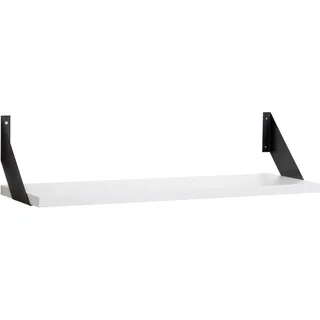 goodsforbusiness GmbH Wandregal modern Farbe Weiß, Breite 80 cm