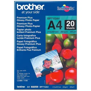 Brother BP71GA4 A4 glänzend 260 g/m2 20 Blatt