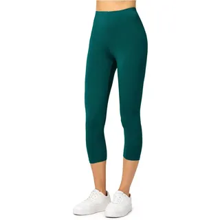 Merry Style Capri Leggings Viskose Smaragdgrün S