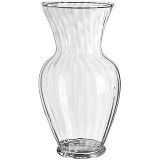 Vase AMPHORE RILLS ca.13x23,5cm, klar