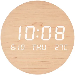 Kreative Led-wanduhr – Für Wohnzimmer, Schlafzimmer Und Andere Räume – Schlichter Skandinavischer Stil: Ein Ideales Accessoire Für Einen Bewussten Lebensstil