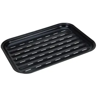 Koopman International B.V. Grillschale TONI, Schwarz - Metall - 34 x 24 cm