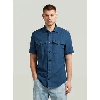 G-Star Marine Slim Hemd Blau XS