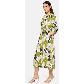 Cartoon Sommerkleid Weiß/Mint 44