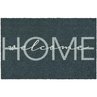 MOCAVI Mat Premium-Fußmatte 45x70 außen & innen waschbar 45x70 cm Welcome Home Fußabtreter Schmutzfangmatte willkommen Haus Türteppich Fußabstreicher