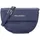Pansy Flap Bag Schultertasche Synthetik Blue