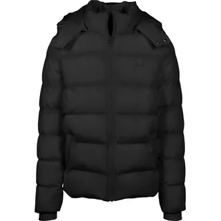 URBAN CLASSICS Hooded Puffer Jacket schwarz 2