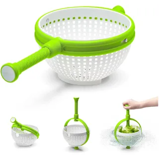 Dreamfarm Spina Salatschleuder 2,8 Liter Grün/Weiß