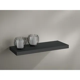 Dolle Wohnregale Wandregal 115 x 23,5 x 3,8 cm Schwarz