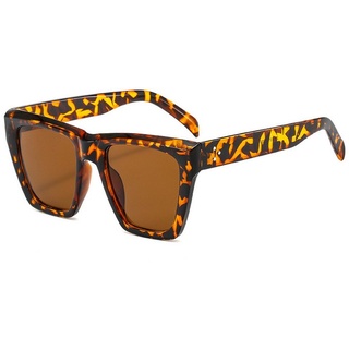 XDeer Sonnenbrille Sonnenbrille Damen Retro,Übergroße Quadratische Sonnenbrillen Style Trendy bunt