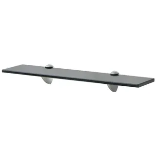vidaXL Wandregal 50 x 10 cm Schwarz