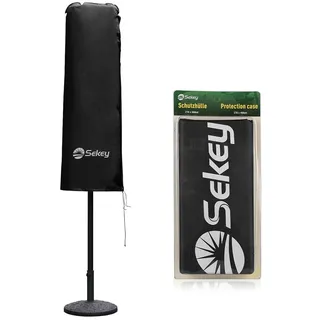 Sekey XXL Sonnenschirm Schutzhülle Wasserdicht mit Stab und Reißverschluss Haube