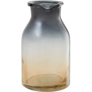 Premier Housewares Glynn Schwarz-Gold kleine Vase