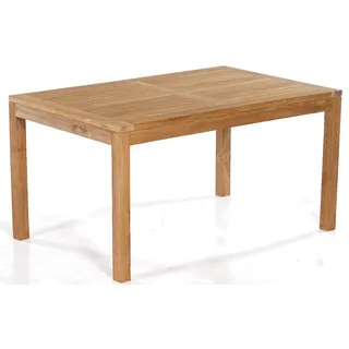 SonnenPartner Gartentisch Tisch Wellington 140cm x 90 cm Teakholz