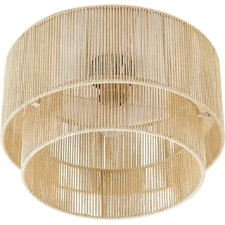 LINDBY Anuva 1-flammig Holz beige