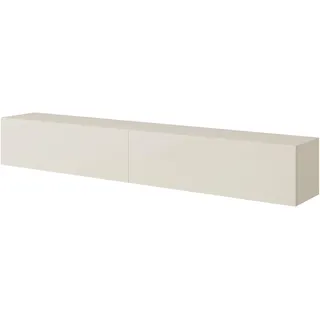Selsey Bisira TV-Lowboard 200 cm Graubeige MDF